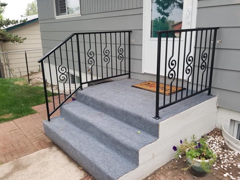 Iron Exterior Railing — Colorado Springs, CO