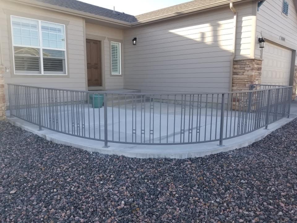 Outdoor Metal Rail — Colorado Springs, CO