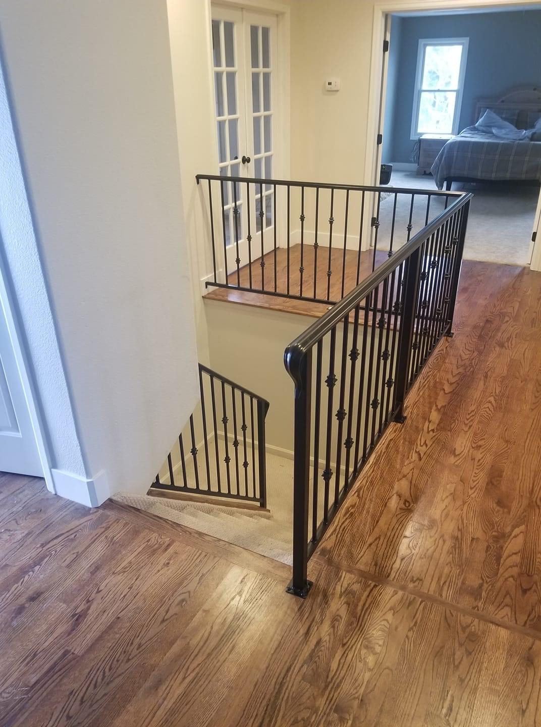 Staircase Iron Rail — Colorado Springs, CO