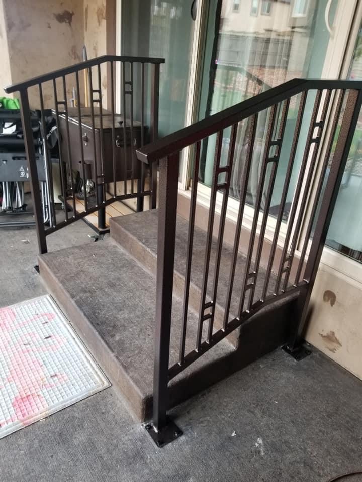 Wrought Iron Exterior Rail — Colorado Springs, CO