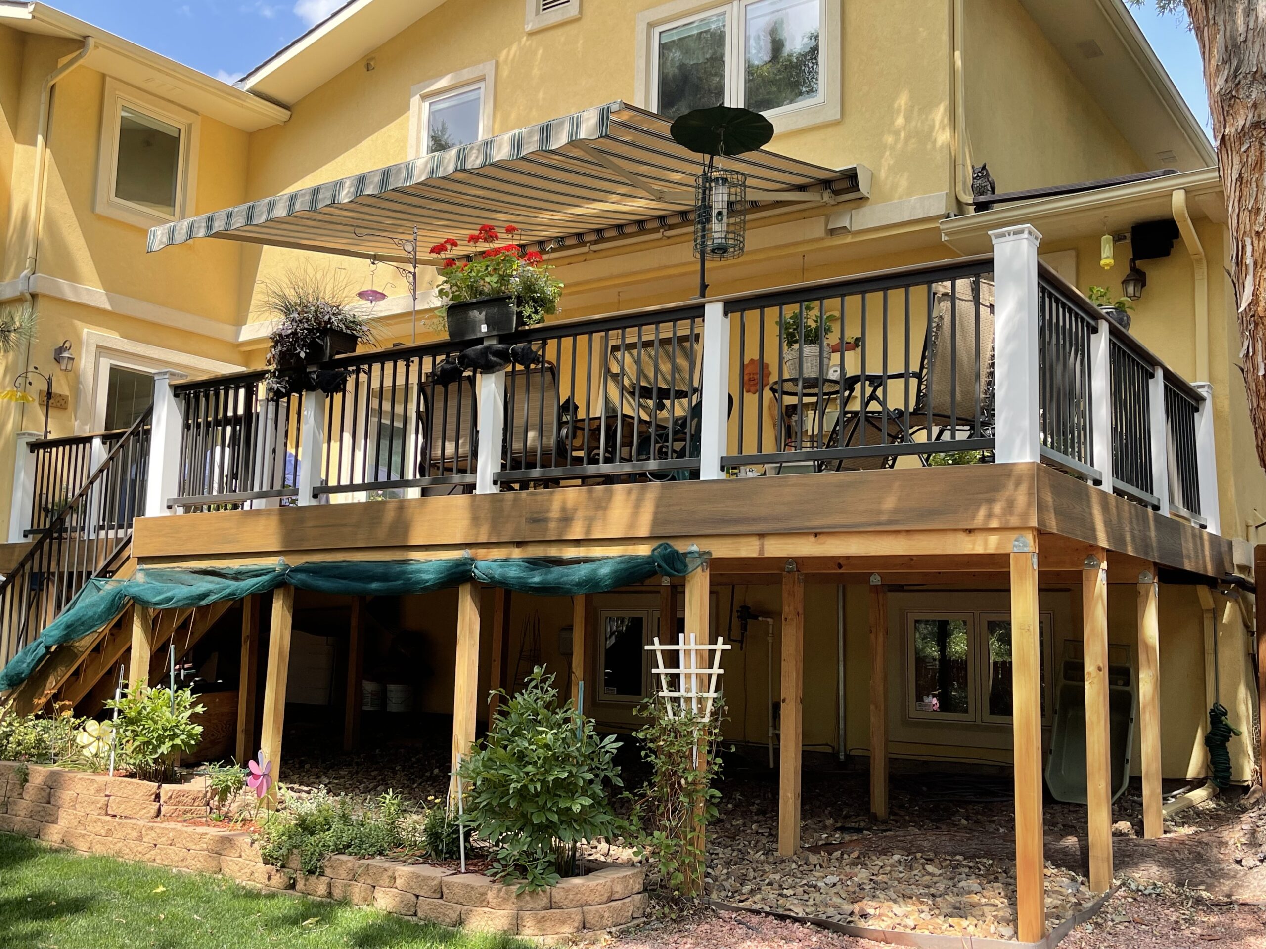Wood & Metal Deck Rail — Colorado Springs, CO