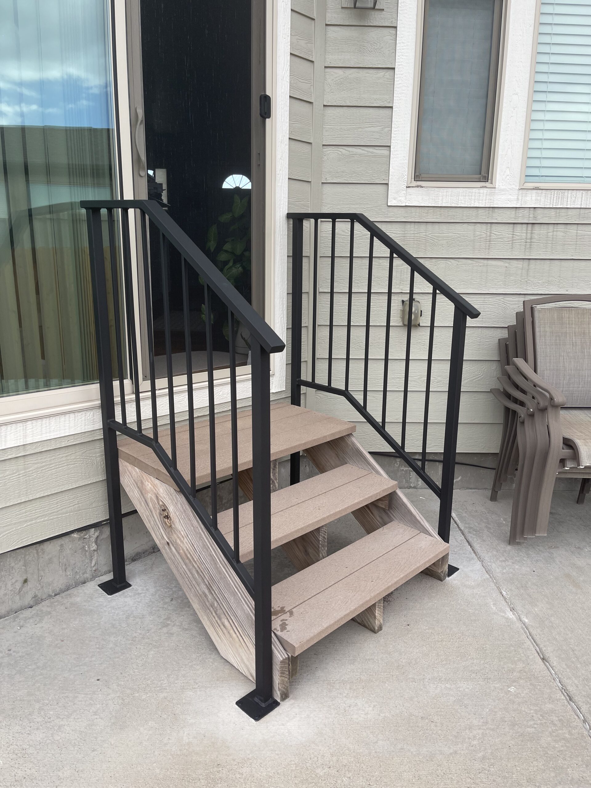 Exterior Iron Railing — Colorado Springs, CO