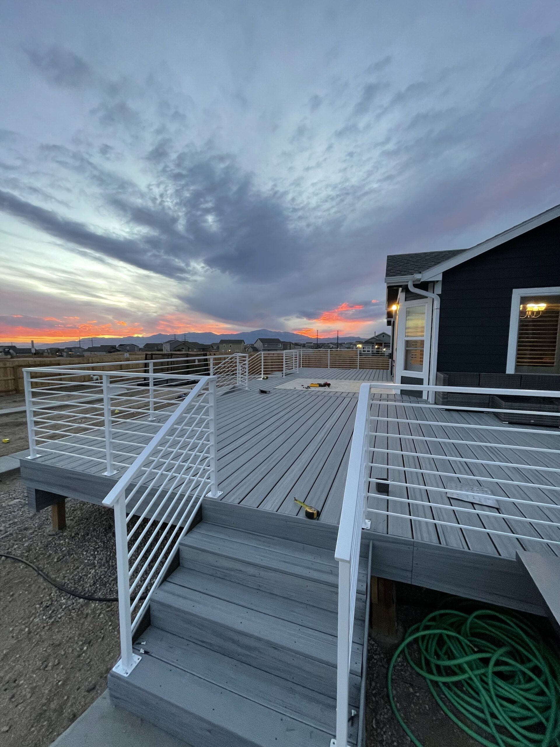 Outdoor Iron Railing — Colorado Springs, CO
