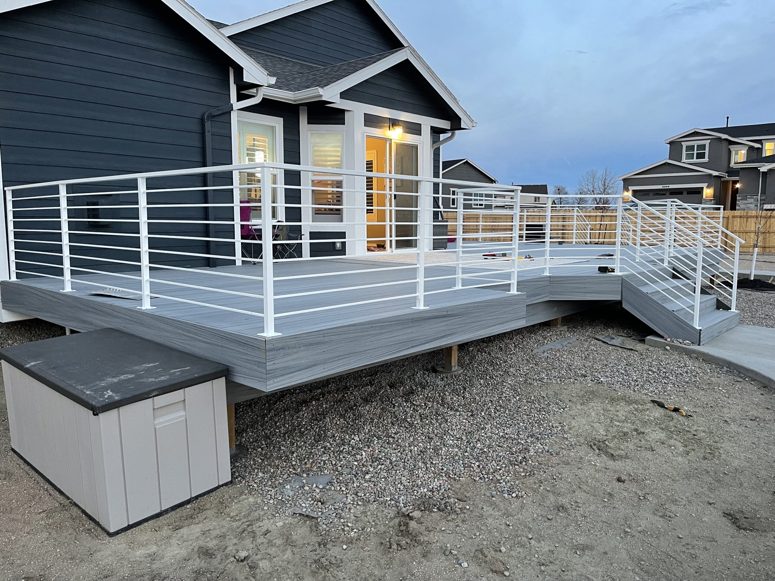 Exterior Metal Railing — Colorado Springs, CO