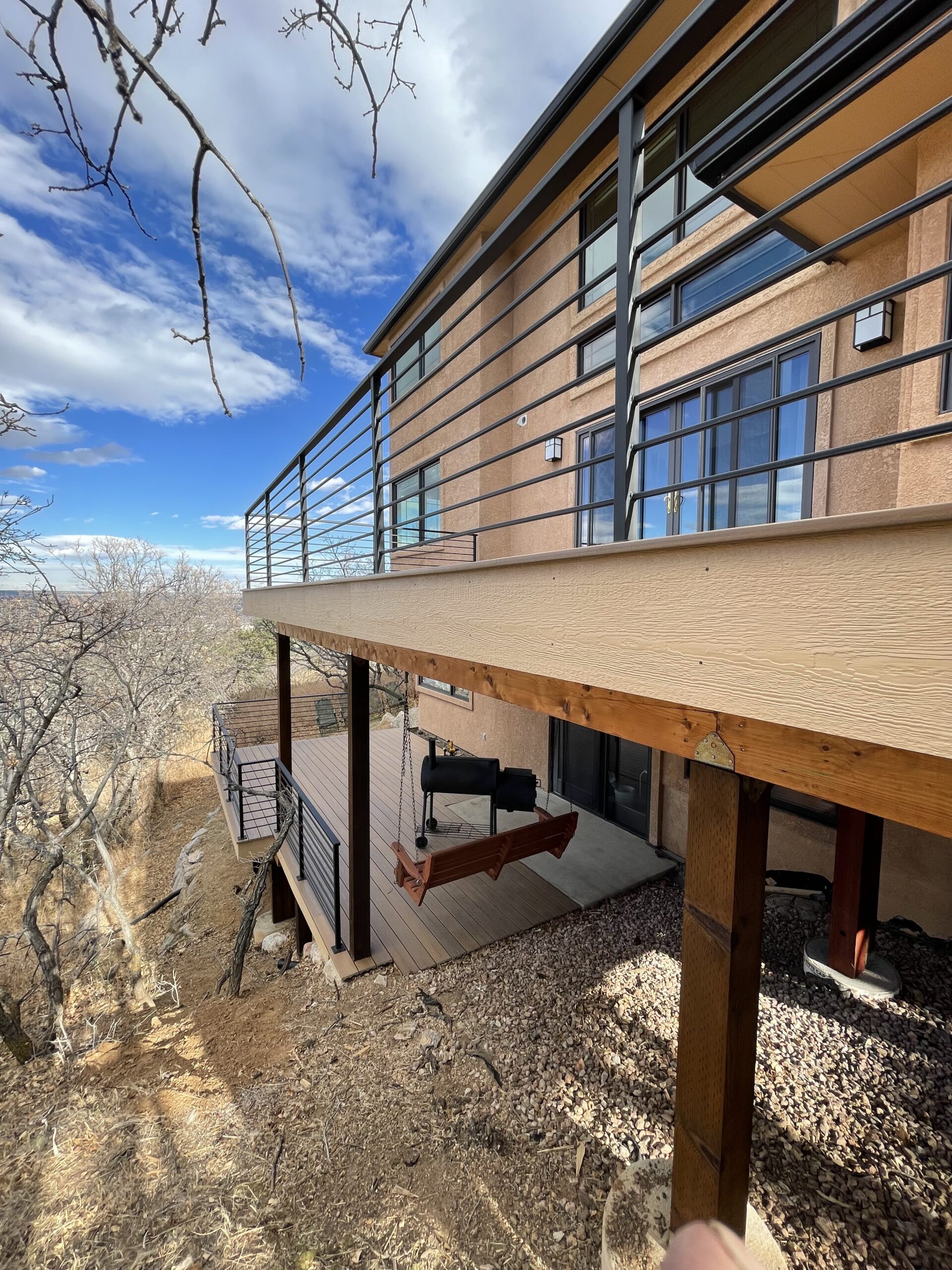 Custom Exterior Handrail — Colorado Springs, CO