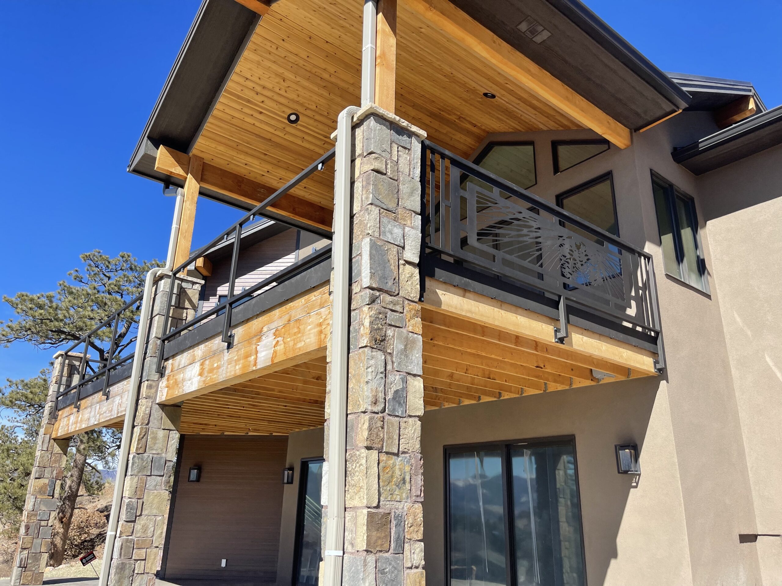 Multi-Level Deck Rail — Colorado Springs, CO