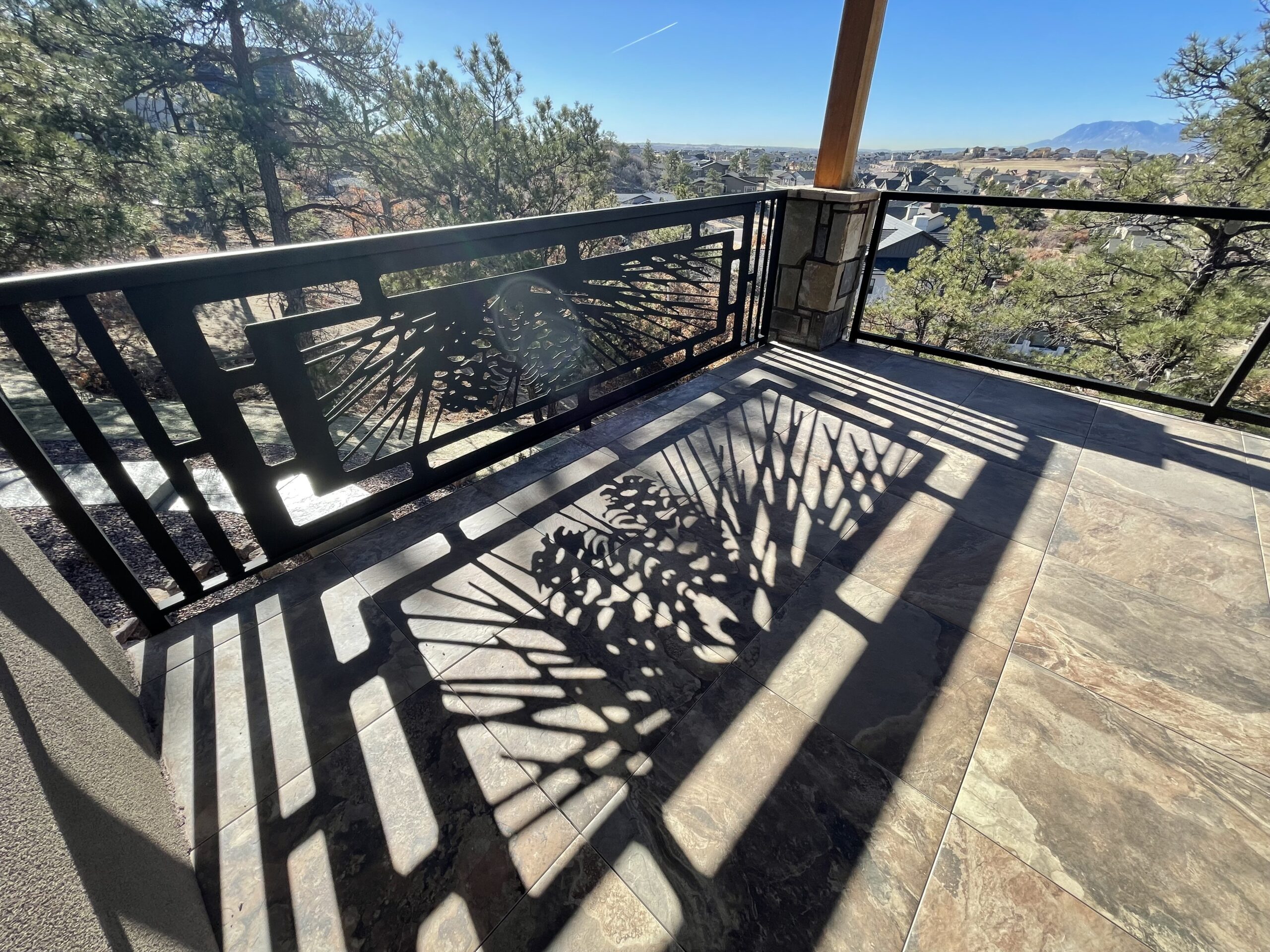 Balcony Deck Rail — Colorado Springs, CO