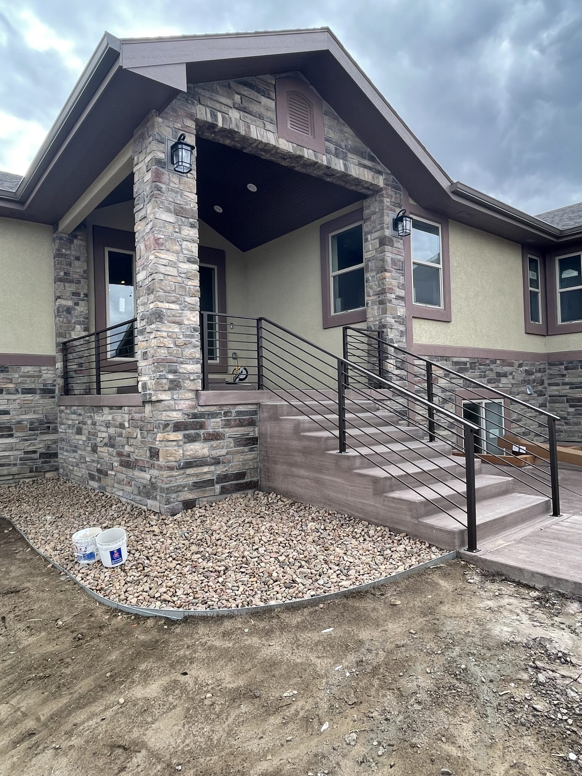 Exterior Porch Railing — Colorado Springs, CO