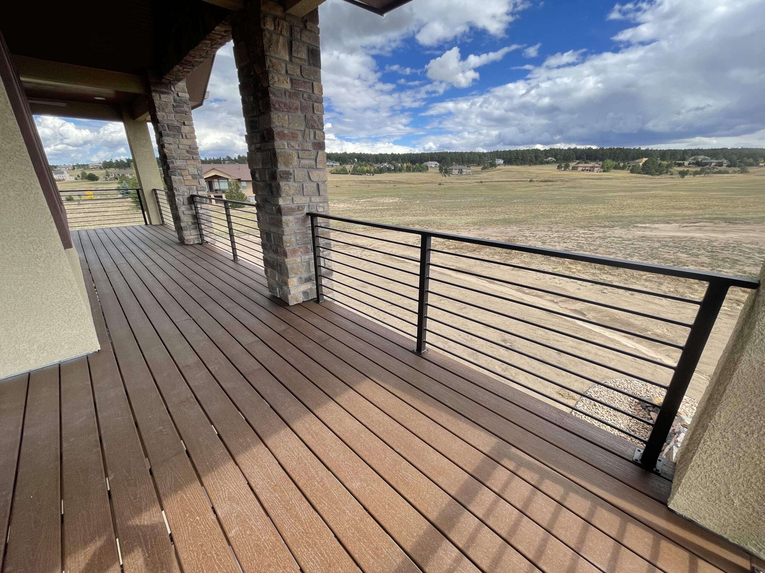 Horizontal Exterior Rail — Colorado Springs, CO