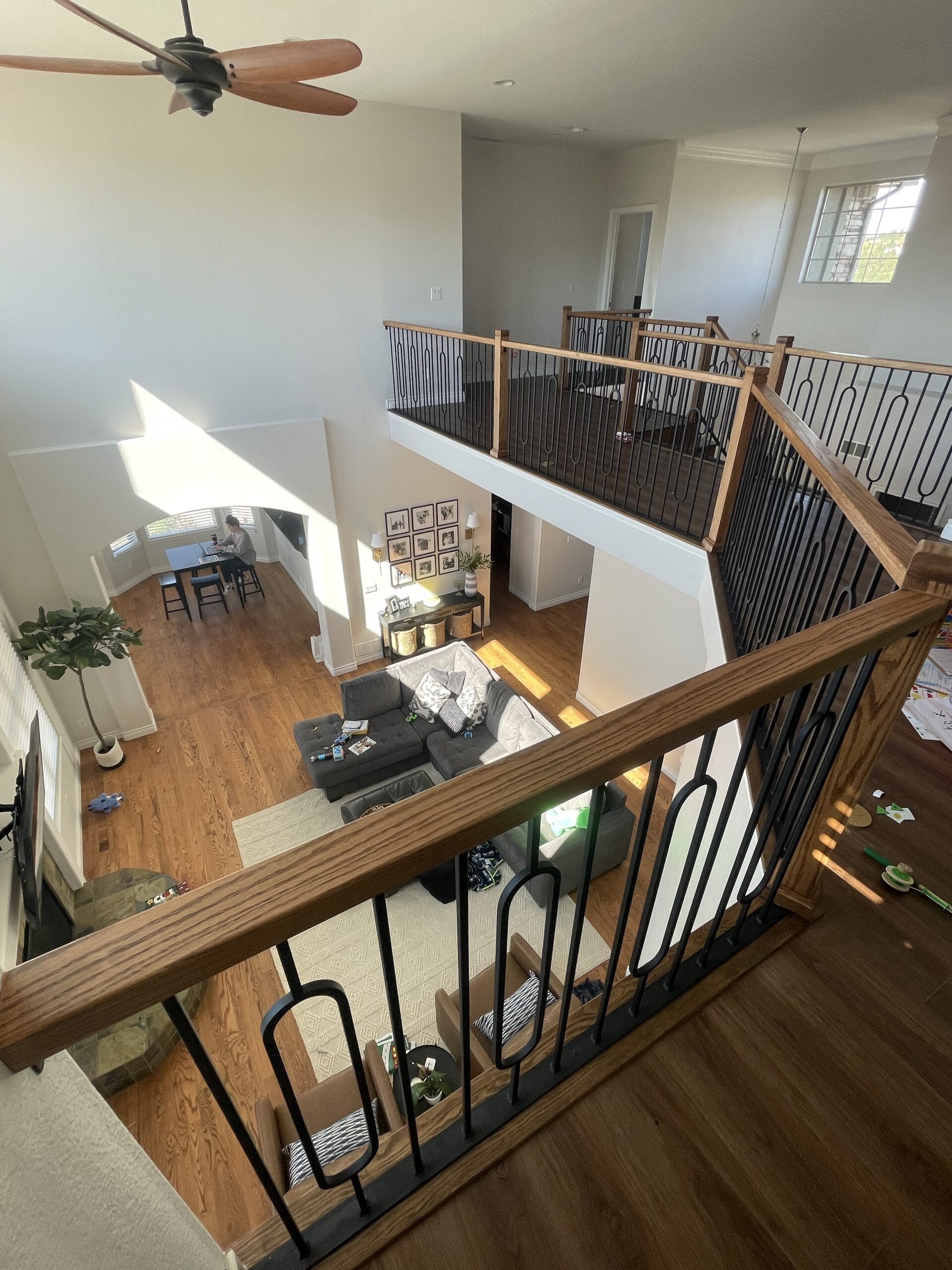Black Powder Coat Rail — Colorado Springs, CO