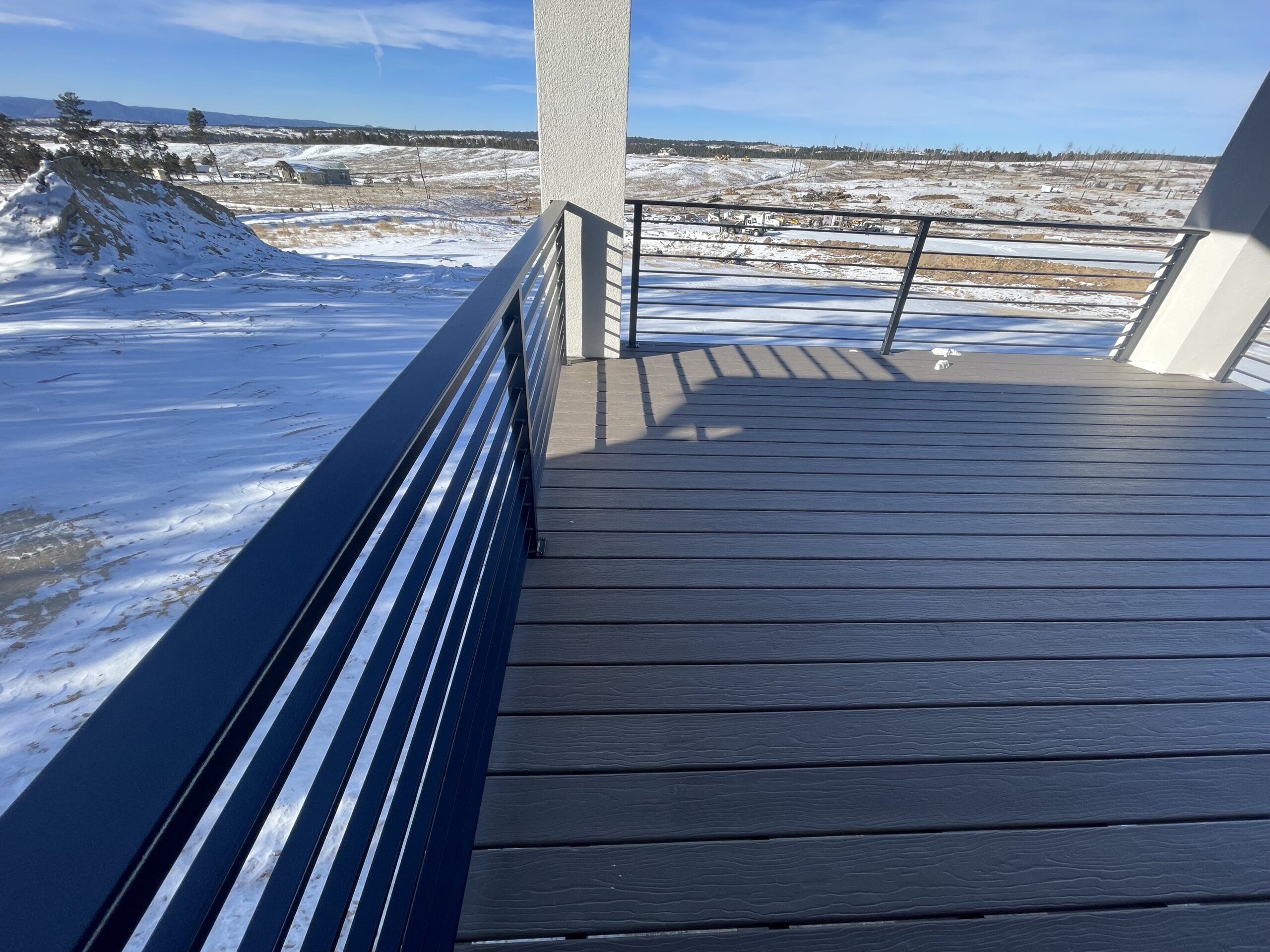 Outdoor Iron Railing — Colorado Springs, CO