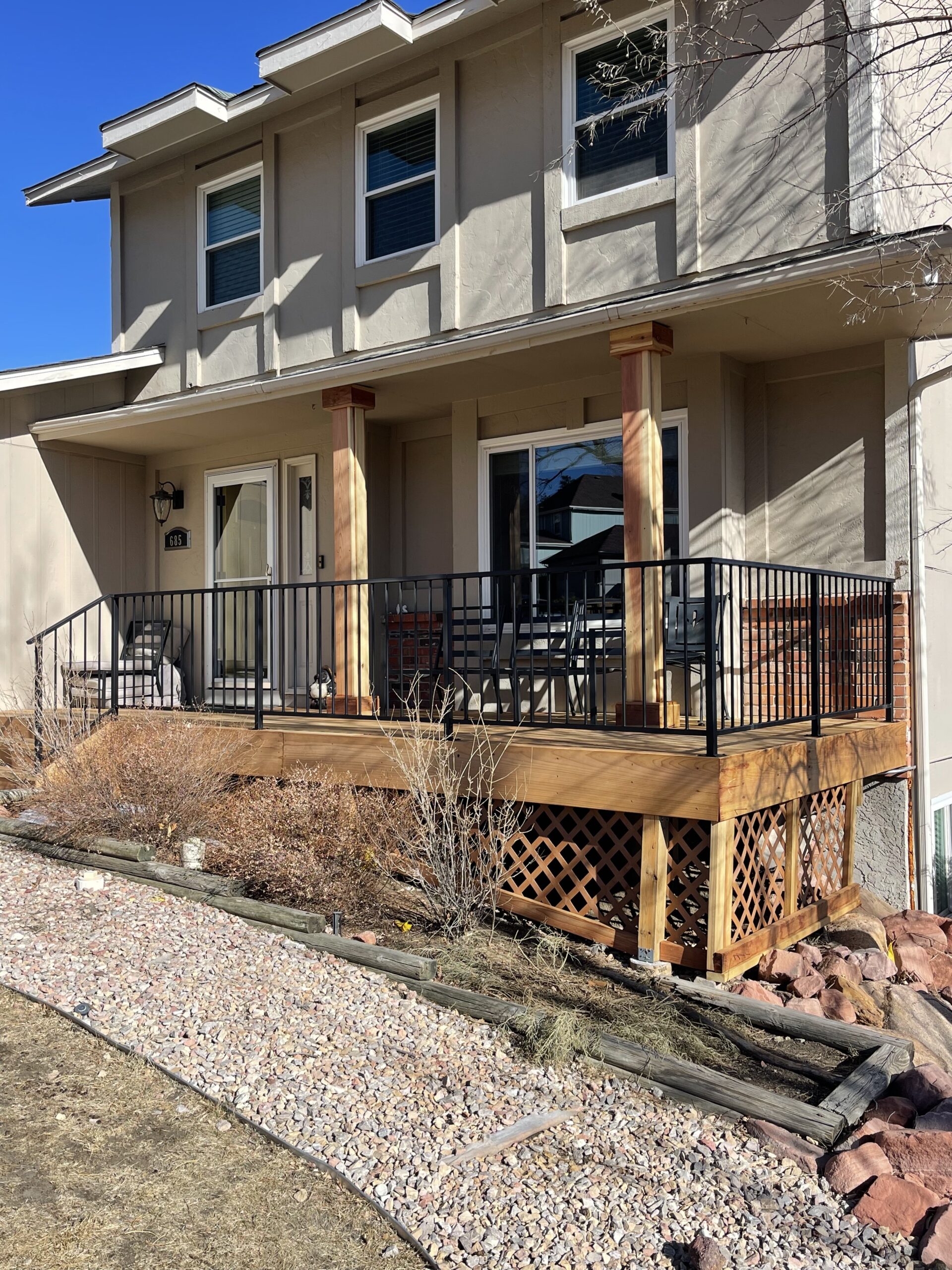Deck Railing Install — Colorado Springs, CO