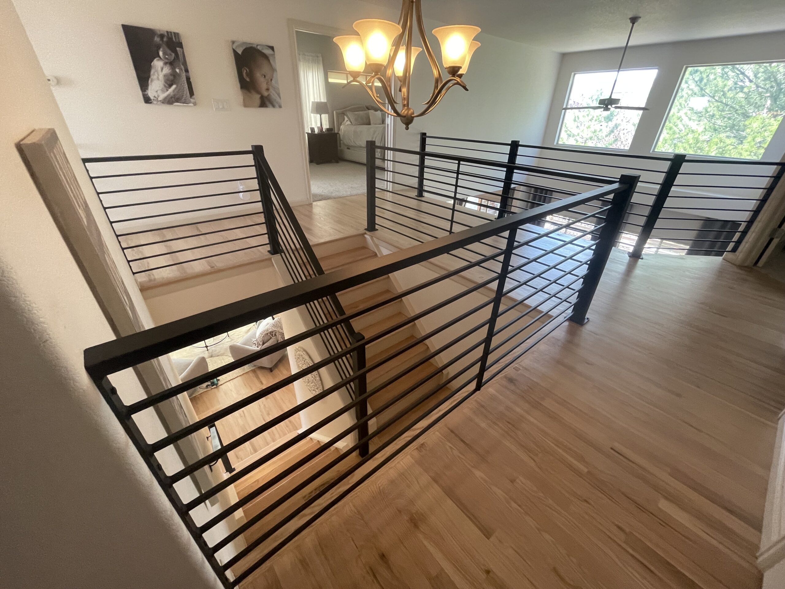 Metal Staircase Rail — Colorado Springs, CO