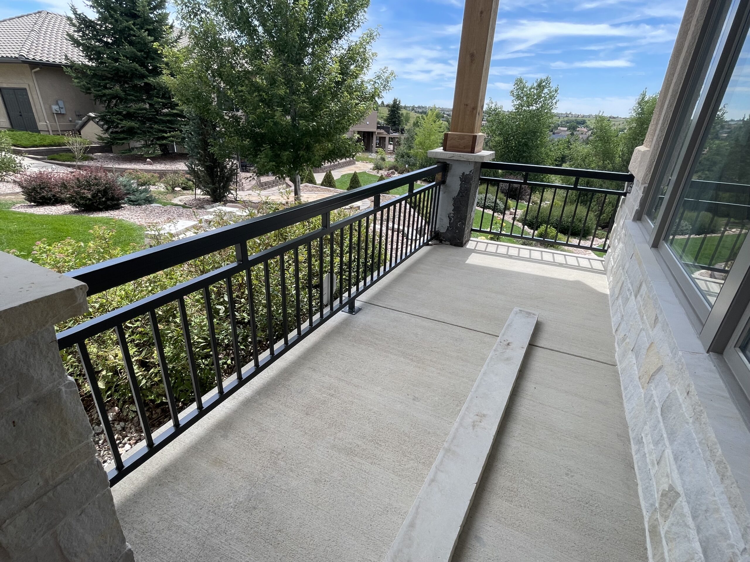 Modern Exterior Railing — Colorado Springs, CO