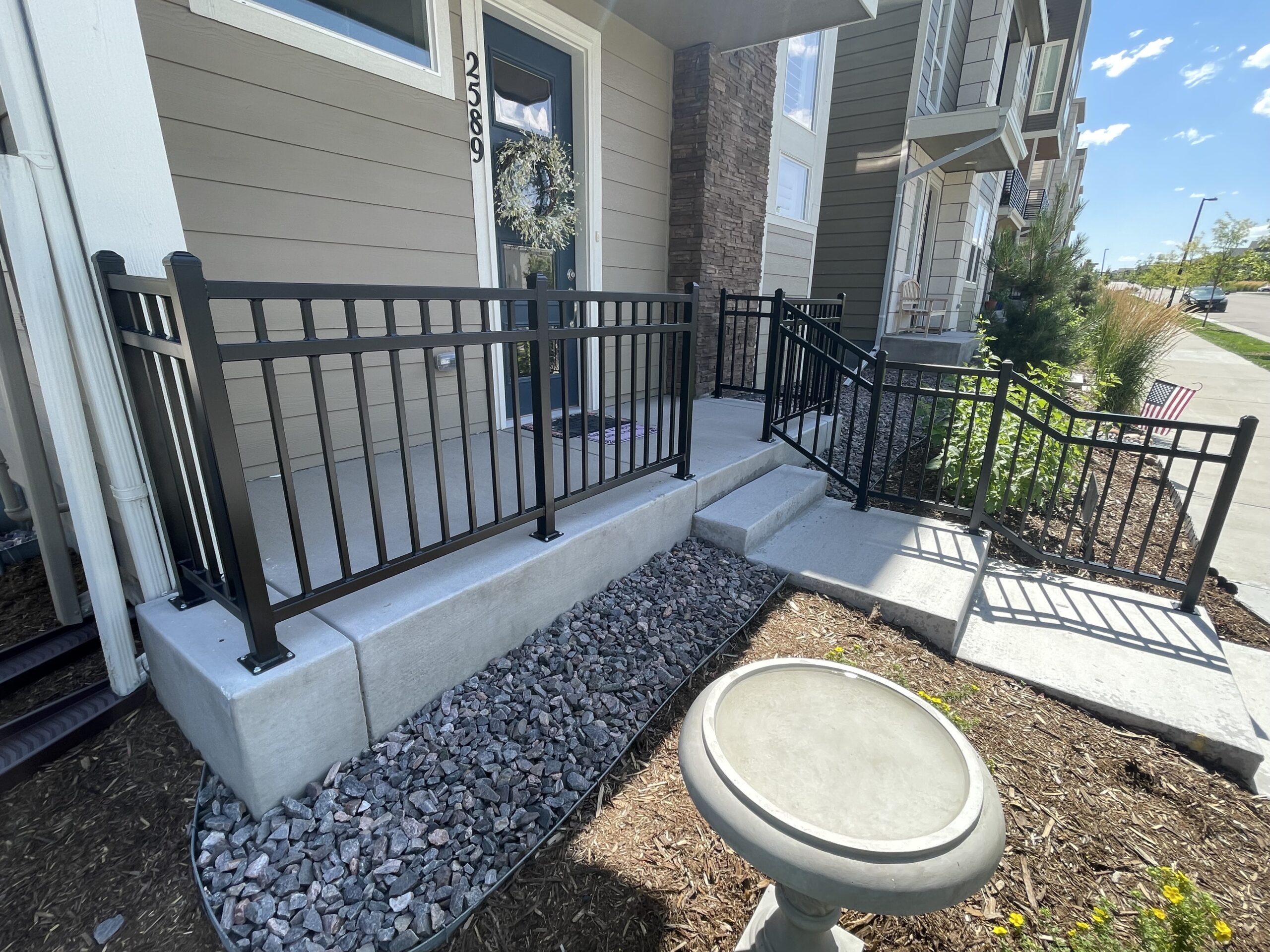 Exterior Balcony Rail — Colorado Springs, CO