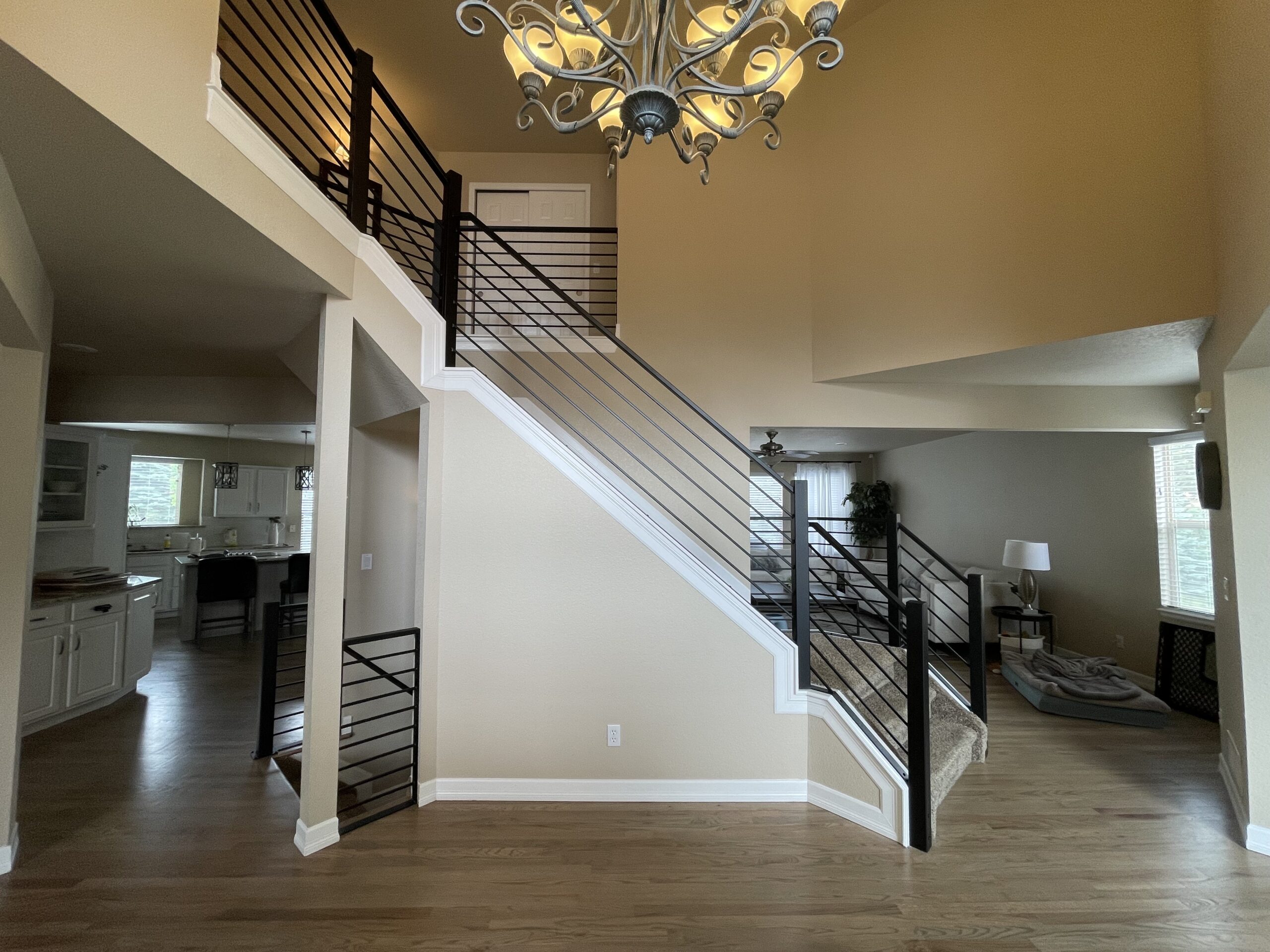 Black Iron Stair Rail — Colorado Springs, CO