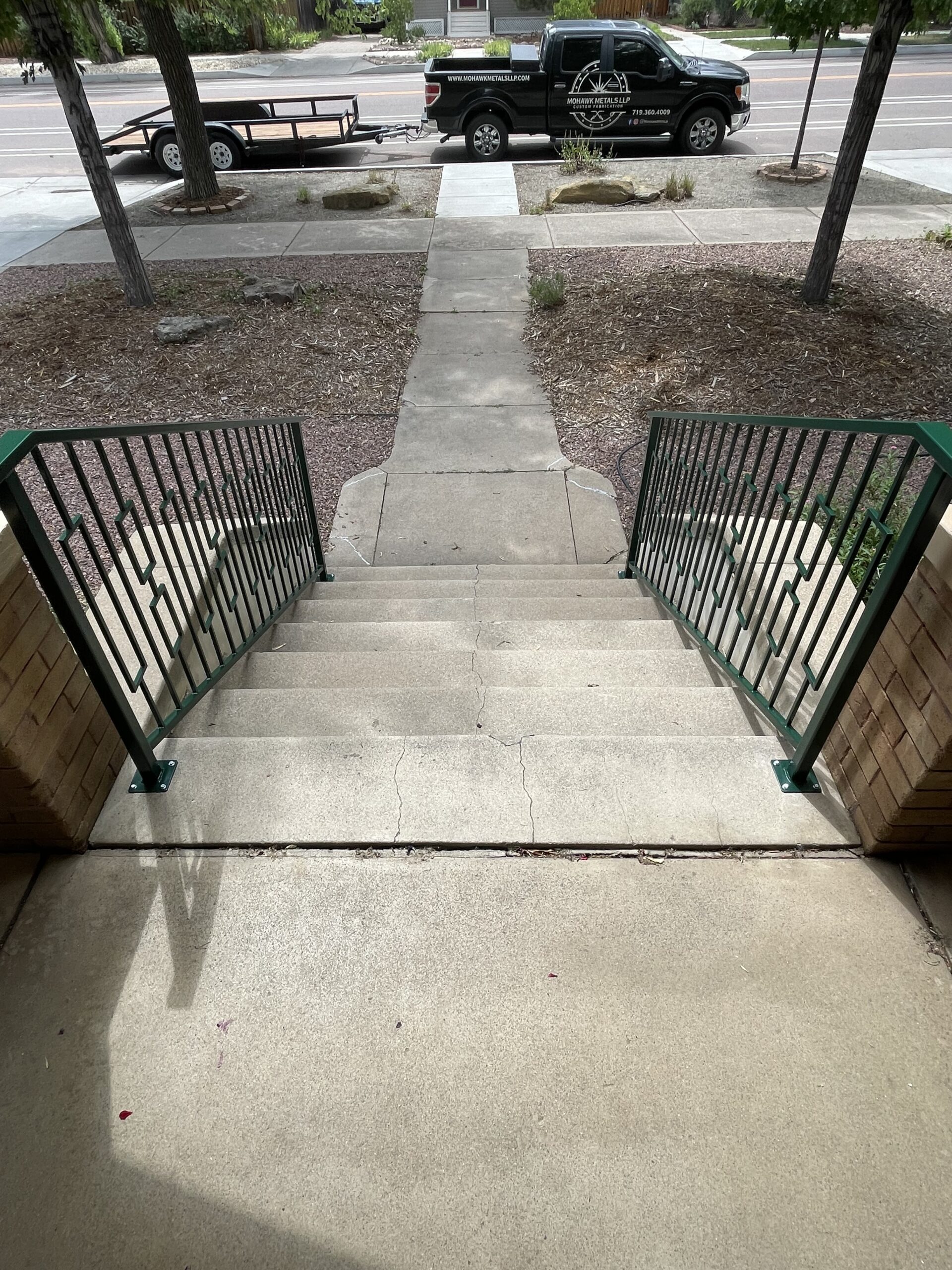 Exterior Metal Rail — Colorado Springs, CO