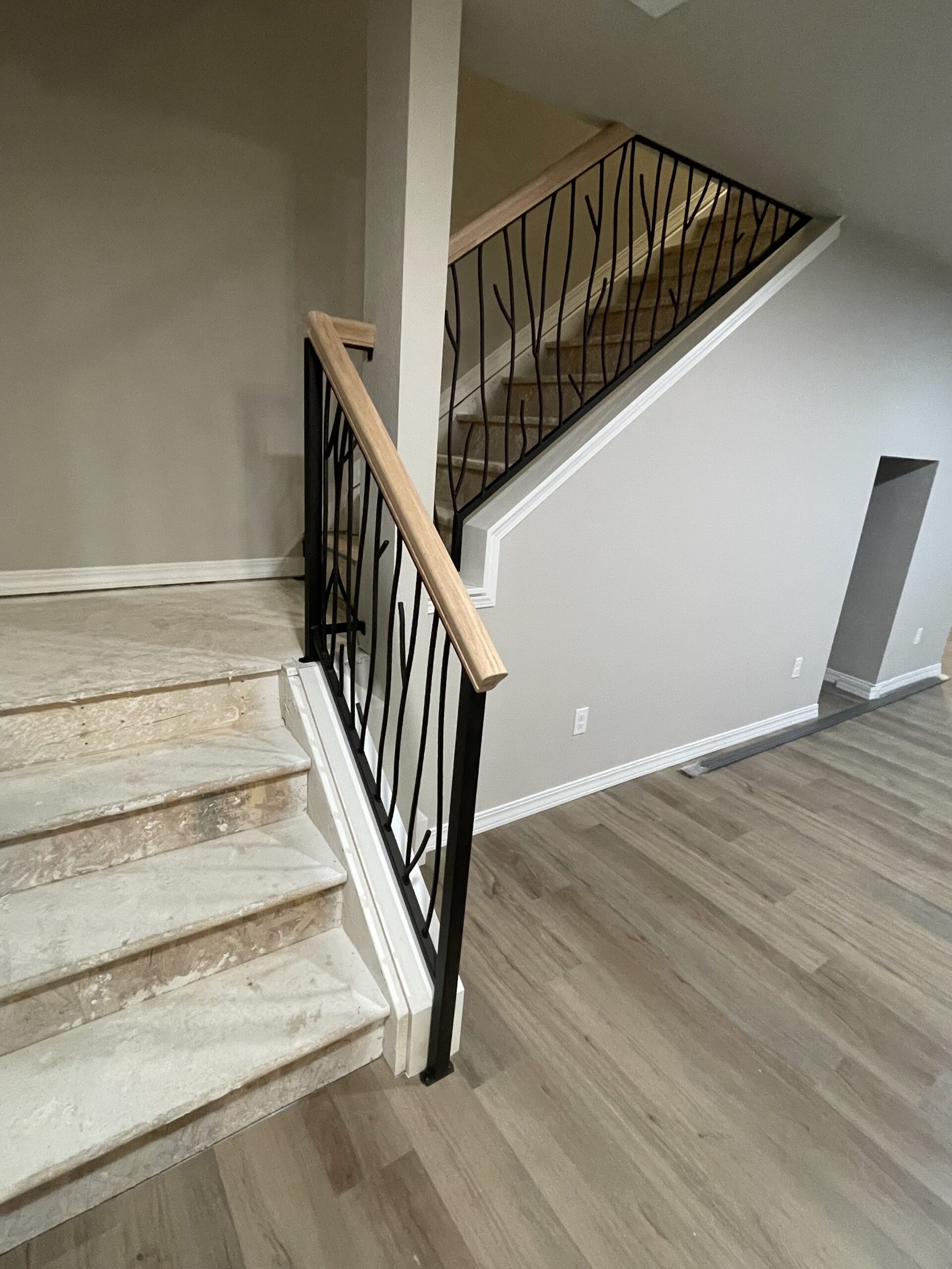 Curved Interior Railing — Colorado Springs, CO
